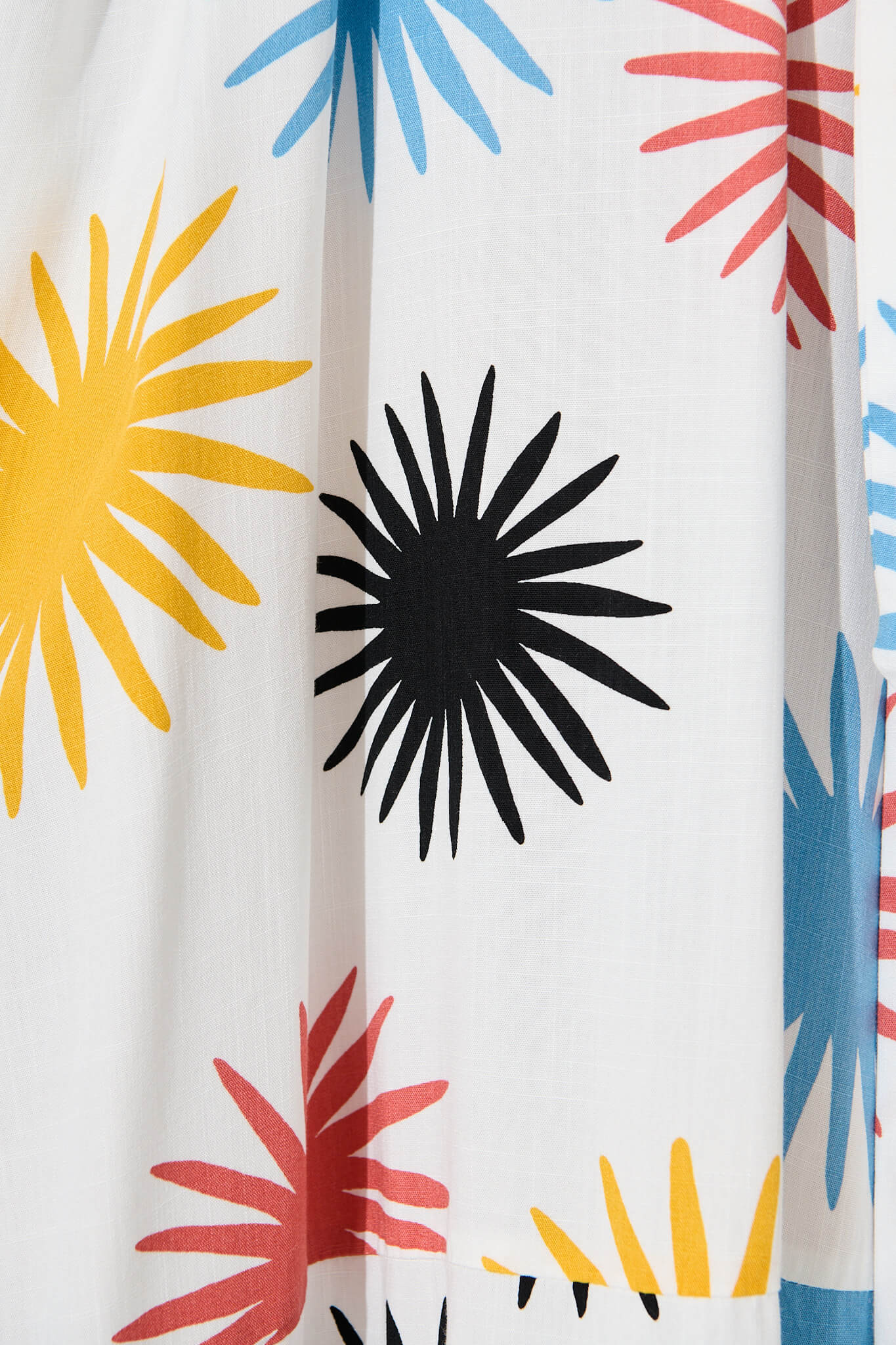 Hinsdale Maxi Dress In White With Multi Print