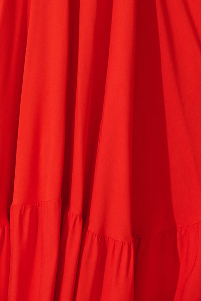 Nevada Maxi Dress in Red