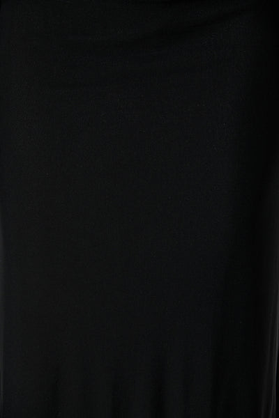 Motley Maxi Dress in Black Mesh