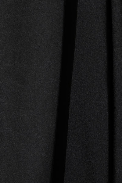 Loulou Maxi Dress In Black Satin