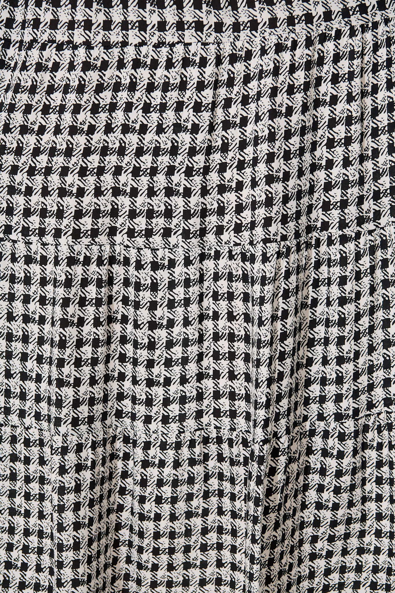 Take Me Out Maxi Dress in Black Gingham Check