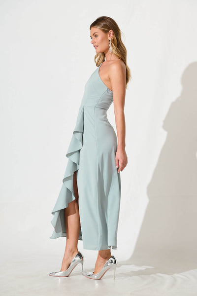 Avian Maxi Dress In Sage Green