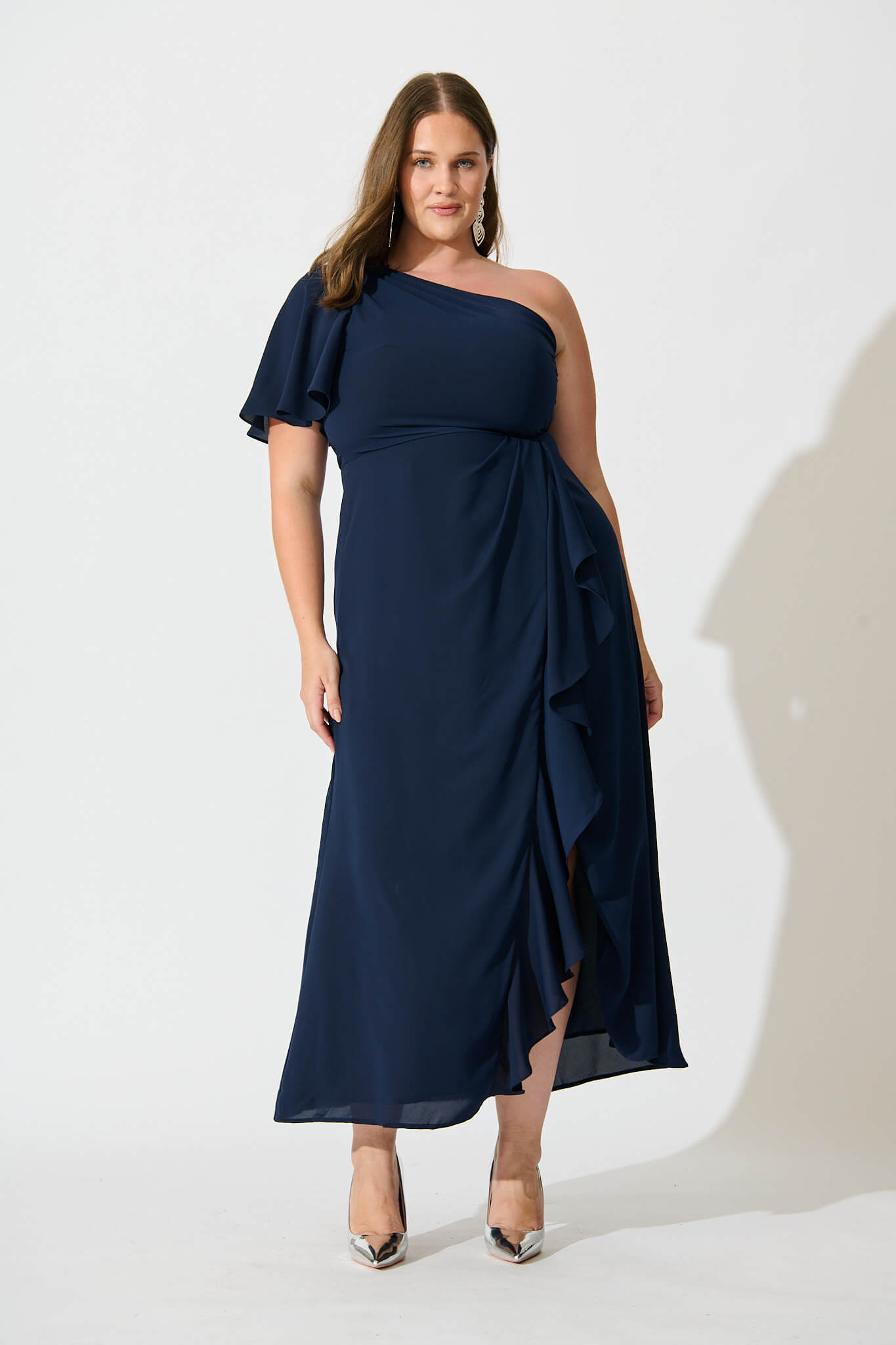 Avian Maxi Dress In Navy