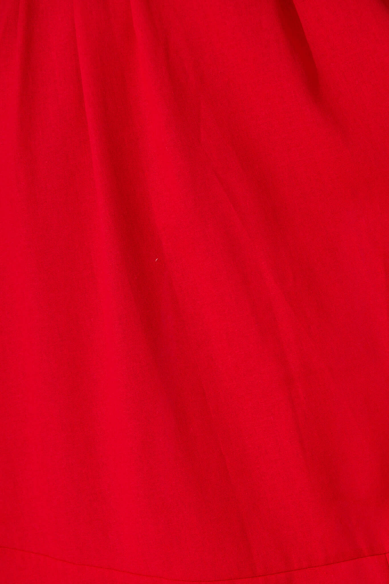 Wintour Maxi Dress In Red Linen Blend