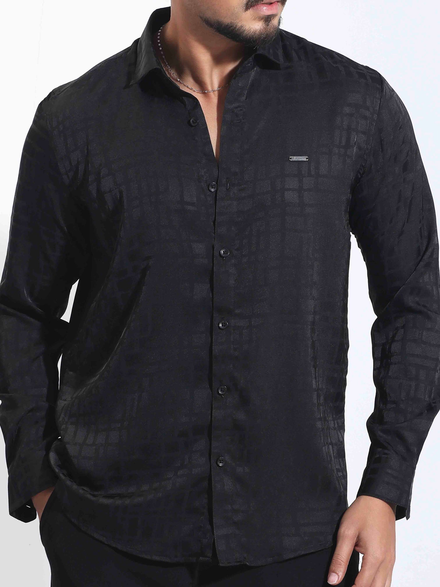 Black Box Printed Premium Full Sleeve Shirt