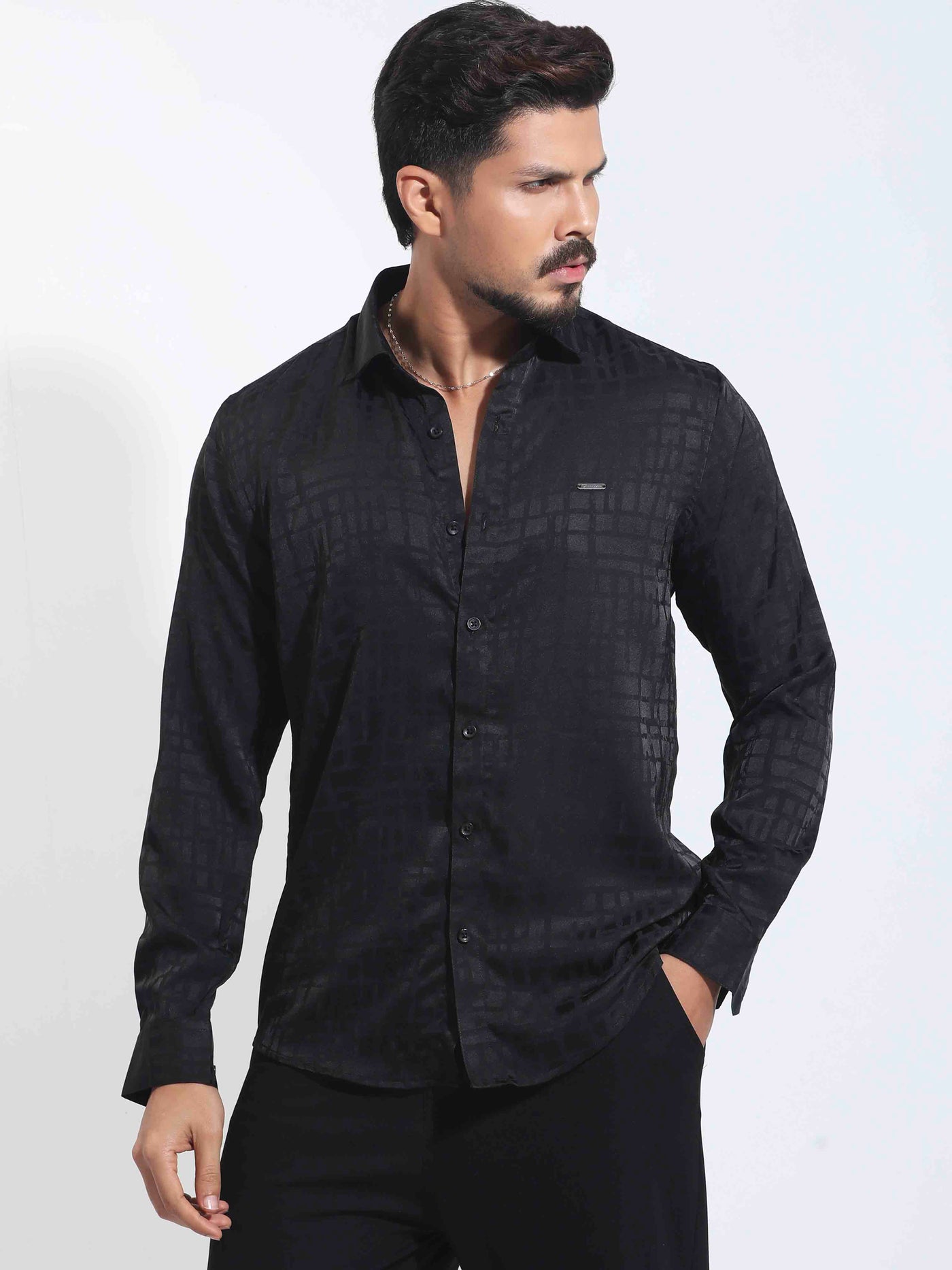 Black Box Printed Premium Full Sleeve Shirt